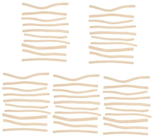 DIYEAH 50stücke Natürliche Holzstäbe Für -dekoration Rustikale Äste Für Bastelarbeiten Für Kreative Projekte Und Wohnkultur Für Festlichkeiten Und Kinderhandwerk