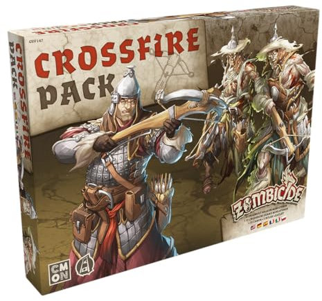 CMON, Zombicide: White Death – Crossfire Pack, Erweiterung, Kennerspiel, Dungeon Crawler, 1-6 Spieler, Ab 14+ Jahren, 60 Minuten, Deutsch, Mehrsprachig