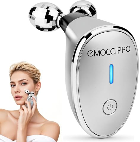 Facial Massager Device Electric Face Gua Sha Vibration Tools Facial Rollers for Women Luminesce Glow For Face Neck Roller for Face lifting For Skin Care