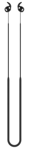 Galaxy Earbuds 3 Pro Sangle anti-perte en silicone pour Galaxy Buds 3 Pro - Cordon tour de cou pour écouteurs - Noir