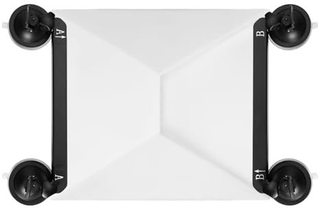 Lyreh Soporte de Ventosa Compatible con Starlink Mini, Soporte para Techo Corredizo para Coche Potente Kit de Montaje con Ventosas para Coche Kit de Montaje para Ventanas y Techos Corredizos