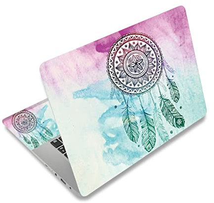 AORTDES Laptop Hautaufkleber für 11,6, 13, 13,3, 14, 15, 15,6 Chromebook Hülle, Wiederverwendbarer Schutzaufkleber für 15,6 (It-NEK-18)