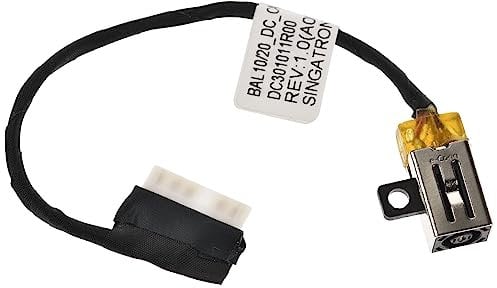 LPUK Charging Port compatible with Dell Latitude P75F001 - Replacement DC Jack Power Connector Socket