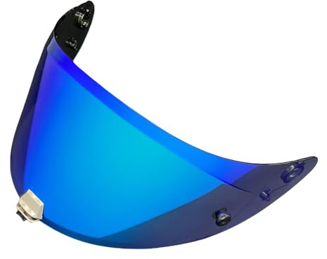 MTDVZR HJ-26 Helmet Visor Replacement,UV Protection Helmet Face Shield Compatible with HJC Rpha 70,Rpha 70 St,Rpha 11,Rpha 11 Pro,HJ-26St (Revo Deep Blue-Day Use Only)