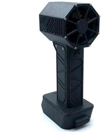 Turbofan Handgebläse, bürstenloser Motorstrahlventilator, 50 mm, 1000 g, Schub, 700 W, Hochleistungsgebläse, Tastatur-Reinigungswerkzeug, kompatibel mit Dewalt/Makita 16,8 V-21 V Akku optional