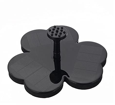 Kit de riego la fuente solar Power Bomba Pool Pond Sumersible Waterfall Flotante Panel Solar Fuente agua para el jardín Calefacción de piscina