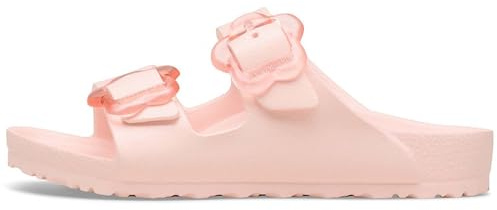 Birkenstock Arizona Flower Eva pink 1031271 Hellrosa Mädchenpantoffeln mit Gummiblumenschnallen 34