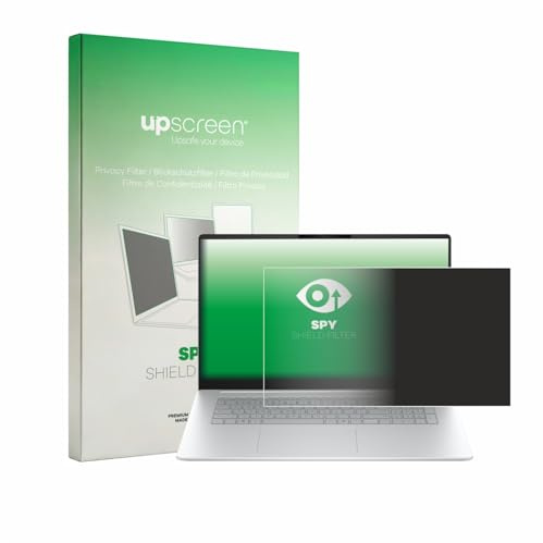 upscreen Blickschutzfilter für HP OmniBook 3 17 17-dp0233ngx Privacy Filter Blickschutzfolie Sichtschutz-Folie [Blaulichtfilter, Anti-Reflex]