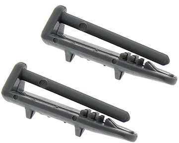 Find A Spare 2 x Pack Rear Basket Rail Cap For Beko DE2431FS DE2431FW Dishwasher Alternative to 1880580400