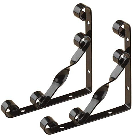 Tubayia 2 Stück Regalhalterung Regalträger Regale Wandregal Ablagen Einbaurahmen Für Mikrowellen Bücherregale