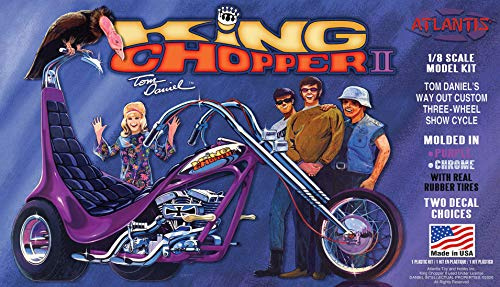 Atlantis AMCM224 1/8 King Chopper II Trike Tom Daniel Model Making