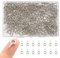 CEEYSEE 300 Pezzi Viti ad Occhiello 6 x 12mm Mini Occhi a Vite Ganci Autofilettanti, Ganci per Ciondoli, Artigianato, Bottiglie di Sughero, Creazione di gioielli fai da te (YJY0)