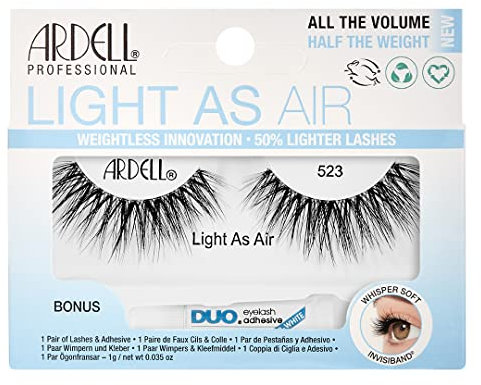 ARDELL Light As Air 523, plus 1 x DUO-Kleber, 1 g, transparent