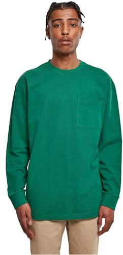 Urban Classics Herren Heavy Oversized Pocket Longsleeve