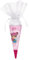 Striefchen® Schultüte für Mädchen mit Namen zur Einschulung Zuckertüte Tulpen-Fee 28 cm