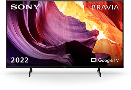 Sony BRAVIA KD-50X80K, Smart Google TV, 50 Pollici, LED, 4K UHD, HDR, Playstation con BRAVIA CORE, nero KD50X80KPAEP