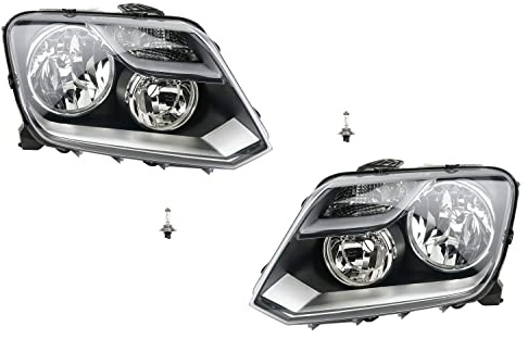 Johns, Scheinwerfer Halogen HSW passend für VW Amarok Satz L R Satz H15 mit H7 ab 2010-