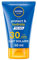 NIVEA SUN Lait Solaire Protect & Hydrate SPF 30 Format Pocket 50 ml — Crème Solaire résistante à l'eau — Format voyage — Haute Protection Visage et Corps