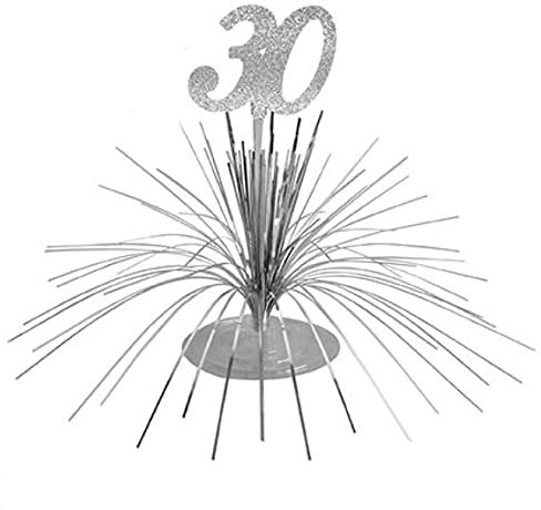 Maelsa® - Centre de table  30 ANS  Anniversaire décoration de table festif à l'age évennement (30 ANS)