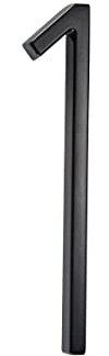 nanlyiau Floating house numbers 3D house numbers height 5in(12.5cm) outside door numbers black house numbers black door numbers sign large door numbers (1)