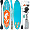 FunWater Aufblasbare Stand Up Paddle Boards Ultraleichtes SUP Breites Stabiles Design Rutschfestes Komfort Deck für Jugendliche & Erwachsene mit Premium SUP Board Paddle Zubehör