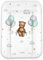 Wickelauflage 50 x 70 cm abwachbar Baby Wickelmatte Kommode Weiche Wickeltischauflage Folie PVC ÖKO-TEХ-zertifiziert (Träumer)