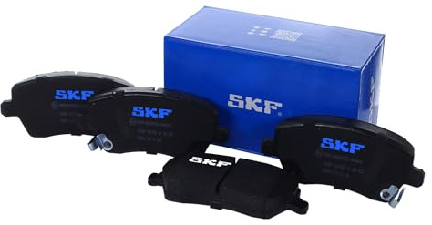SKF Scheibenbremse Bremsbelag VKBP 80182 A - 4er Set - Position Vorderachse Höhe 77 mm Länge 134 mm Breite 83 mm Dicke 17,4 mm - OE Qualität