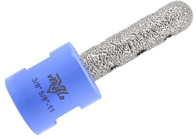 Fraise Carrelage Diamant 10mm avec Filetage M14 pour Agrandir Meuler et Forme Trous Existants dans Céramique Porcelaine Carrelage Marbre Granit VENJELD