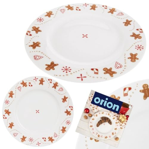 orion group Porzellanteller Dessertteller Teller aus Porzellan 20 cm