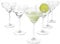 MamboCat Lot de 6 verres à Margarita - Hauteur : 18 cm - Pour 6 personnes - Transparent - Pour boissons glacées, Daiquiri et autres