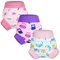 FLYISH DIRECT Pañal Bañador Reutilizable, Pañal de Natación Reutilizable, Pañales para Nadar para Bebés Reutilizables, Pañales de Agua Reutilizables para Niños y Niñas, 2-3 años, Rosa