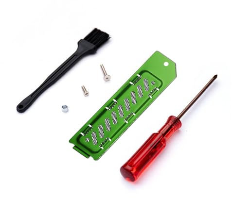 Wizoowip Dust-proof Cover with Breathable Hole High Performance Dust Sure Here's A Product Title for Listing Ps5 Slim M.2 Ssd Aluminum Alloy Heat Dissipation Green