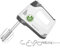 EMERIO HM-130365 Electric Hand Mixer, Hand Mixer, Hand Mixer with 400 Watt, 5 Speeds and Turbo Knob, Extra Long Whisk, Stainless Steel Kneading Hook, Dishwasher Safe, BPA Free