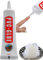 Xinyig 60ml Transparent Red PVC Glue, Liquid Adhesive, Waterproof, Medium Viscosity, Effective Underwater & Outdoors, 48hr Full Cure, Repairs PVC, Metal, Fabric, Plastic