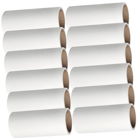 HAPINARY Fusselrolle Ersatzrollen Rollerbürste Aus Gummi Kleberoller Für Kleidung Hundehaarbürste Für Teppiche Tragbar Für Reisen Und Haushalt