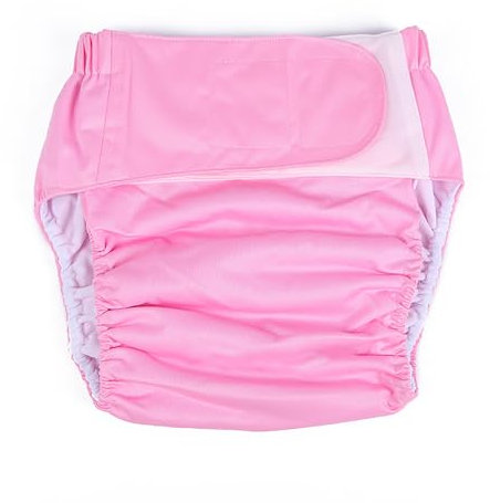 SH-RuiDu Stoffwindel für Erwachsene, wiederverwendbar, wasserdicht, auslaufsicher, feuchtigkeitsabsorbierend, große Windelhose für ältere Menschen, Harninkontinenz, Inkontinenz mit Behinderung