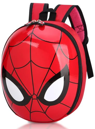 LKNBIF Spider Rucksack, Kinderrucksäcke Spider, Rucksack Kindergarten Spider, Kinder Schulrucksack, Kinder Tasche, Geschenk für Jungen und Jugendliche - Rosa