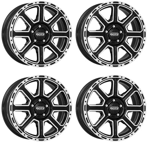 4x Dotz Felgen Kalahari dark 8.0Jx18 ET30 5x120 kompatibel mit BMW 1 2 3 4 5 6 7 X1 X3 X4 Z3 Z4