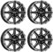 4x Dotz Felgen Kalahari dark 8.0Jx18 ET30 5x120 kompatibel mit BMW 1 2 3 4 5 6 7 X1 X3 X4 Z3 Z4