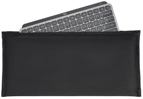 jiejack Tastaturabdeckung & Tastatur Schutzhülle - Wasserdicht Staubdicht Ultraleicht faltbar Für Reise Robust Perfekt passend Größenauswahl | (53x 28CM)