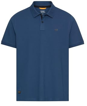 camel active Herren Poloshirt mit Druckknöpfen
