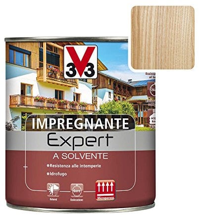 V33 Impregnante con disolvente, línea Expert transparente, incoloro 750 ml