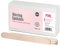 Mittelgroße Waxing Holzspatel 100 Stück - Zum sauberen Auftragen von Wachs oder Sugaring Paste - Ideal zur Haarentfernung auf Achseln, Wangen, Brazilian Bikini - Für Waxing und Sugar Waxing geeignet