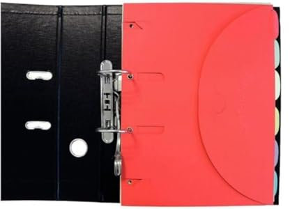 Smartfolder Assortis - Pack de 6 Pochettes de Rangement - format A4