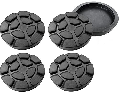 4 x Gummiteller Gummiauflagen Gummiaufnahmen Ravaglioli 125 mm Hebebühnen Italy