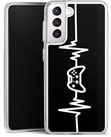DeinDesign Handyhülle kompatibel mit Samsung Galaxy S21 5G Bumper Case Schutzhülle Gamer Controller Zocken