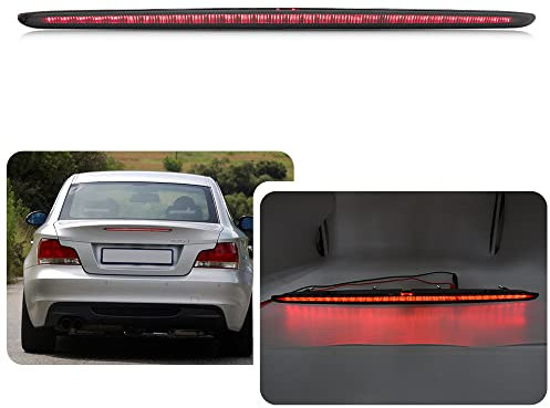 1 x LED Dritte Bremsleuchte mit rauchfarbener Linse für BMW 1er E82 E88 Coupe Cabrio 2007-2013 Heckklappe 3. Bremsleuchte Rücklicht