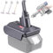 JJXNDO Dyson V8/V7 Akku Ersatz - Adapter für Makita 18V Li-Ionen Akku Konverter für Animal Absolute Fluffy Slim Staubsauger (Keine Batterie)