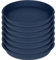 Angde Plant Saucer 8 Inch, 6 Pack of 8 inch Plant Saucer Round, Plastic Flower Plant Trays for Pots, Plant Saucers for Indoors 8, Plant Pot Saucers, Planter Tray for Planter 7-9 (8, Blue)