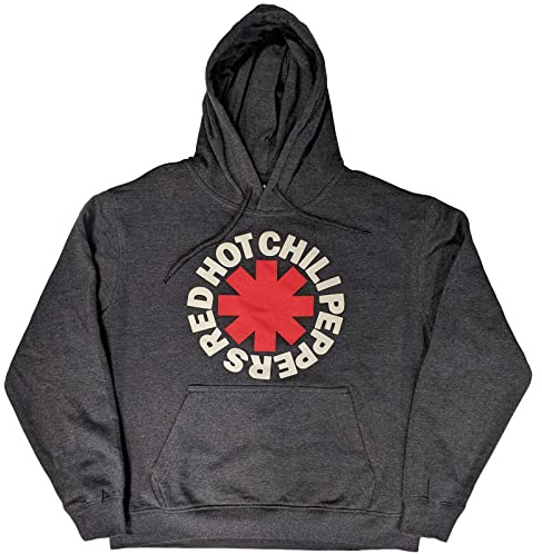 Rage Against The Machine Red Hot Chili Peppers Classic Asterisk Official Unisex Hoodie